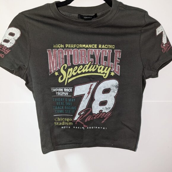 Tops - Motorcycle baby tee